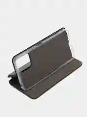 Черный чехол-книжка для Xiaomi Redmi 12, Сяоми Редми 12