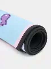 Белый большой мультяшный коврик для мыши