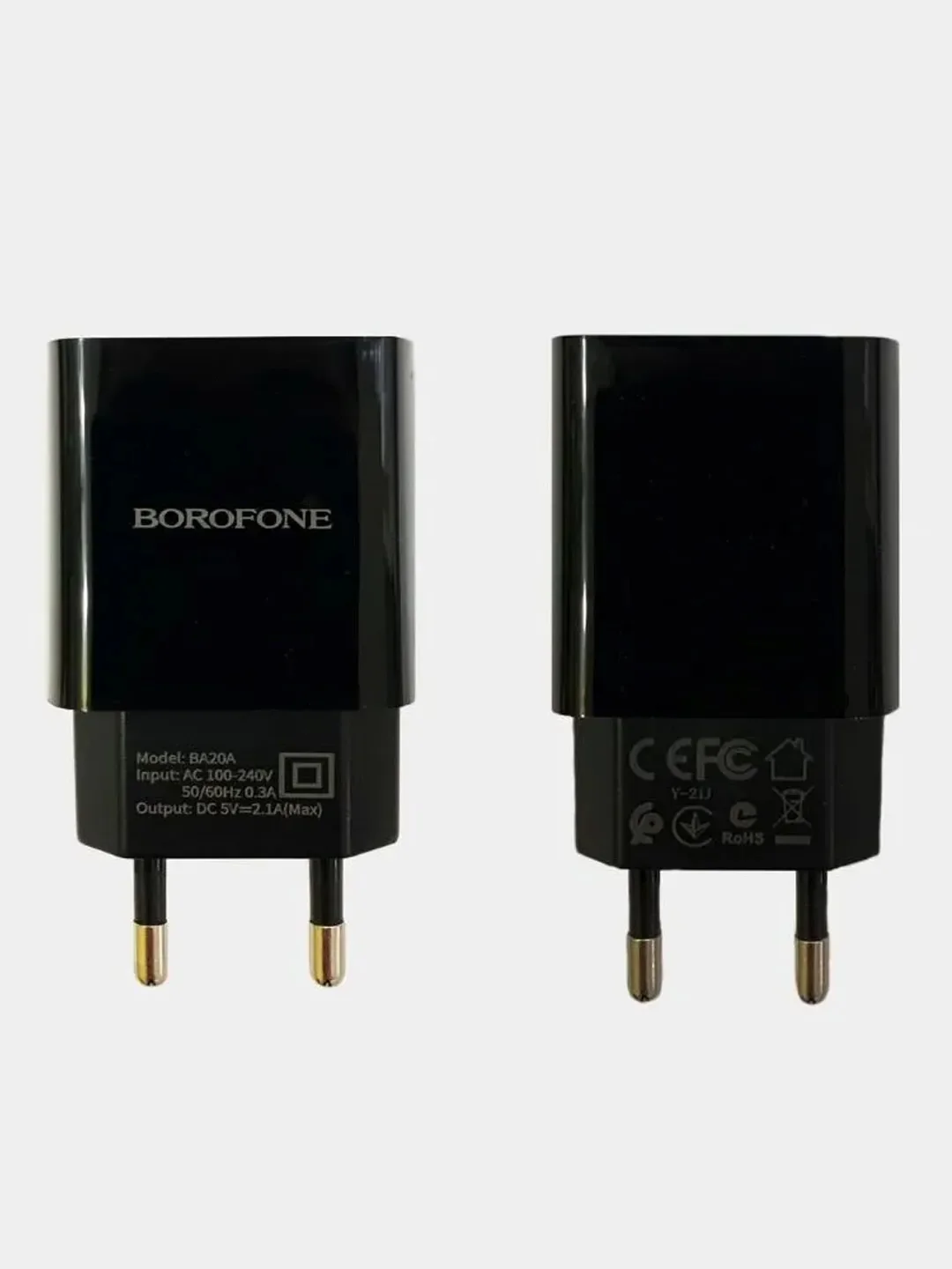 Черный блок питания универсальный USB, с быстрой зарядкой, 2,1 А