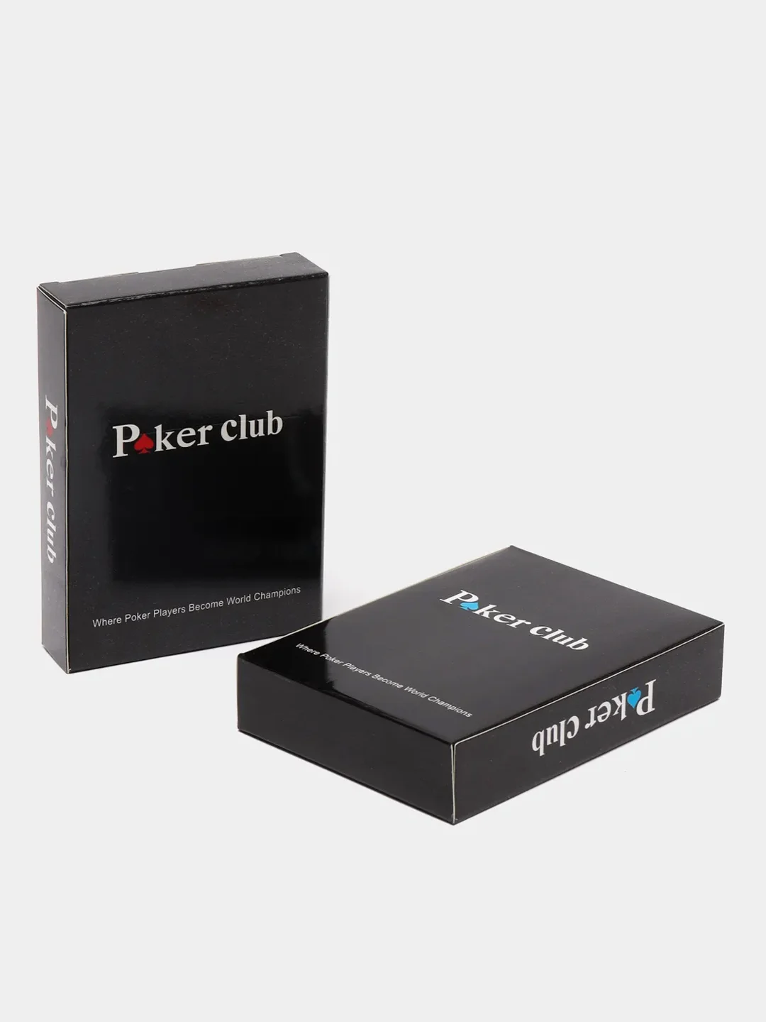 Набор карт для покера из 2-х и 5 колод Poker Club, пластиковые, 54 штуки