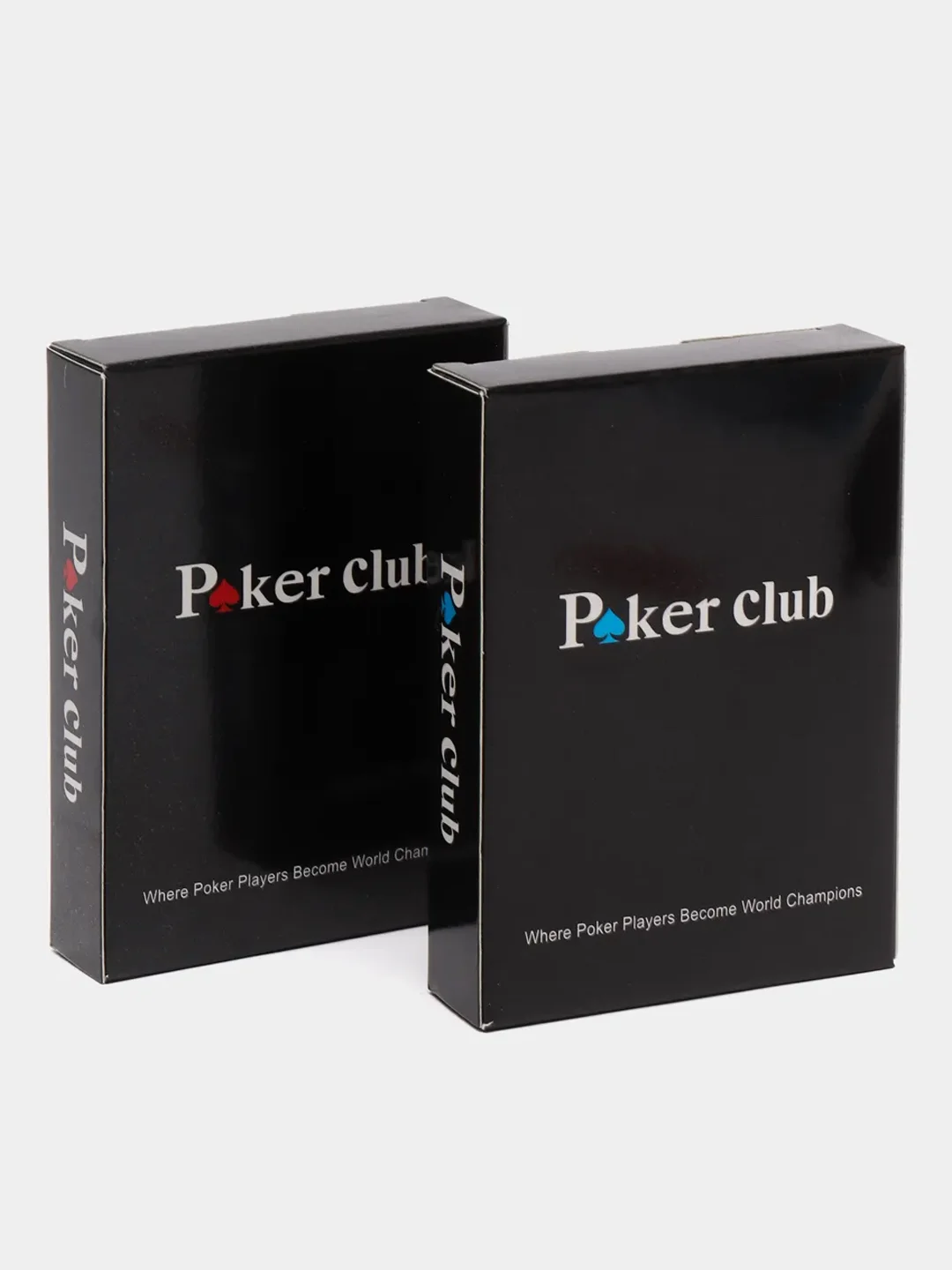 Набор карт для покера из 2-х и 5 колод Poker Club, пластиковые, 54 штуки