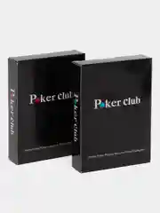 Набор карт для покера из 2-х и 5 колод Poker Club, пластиковые, 54 штуки