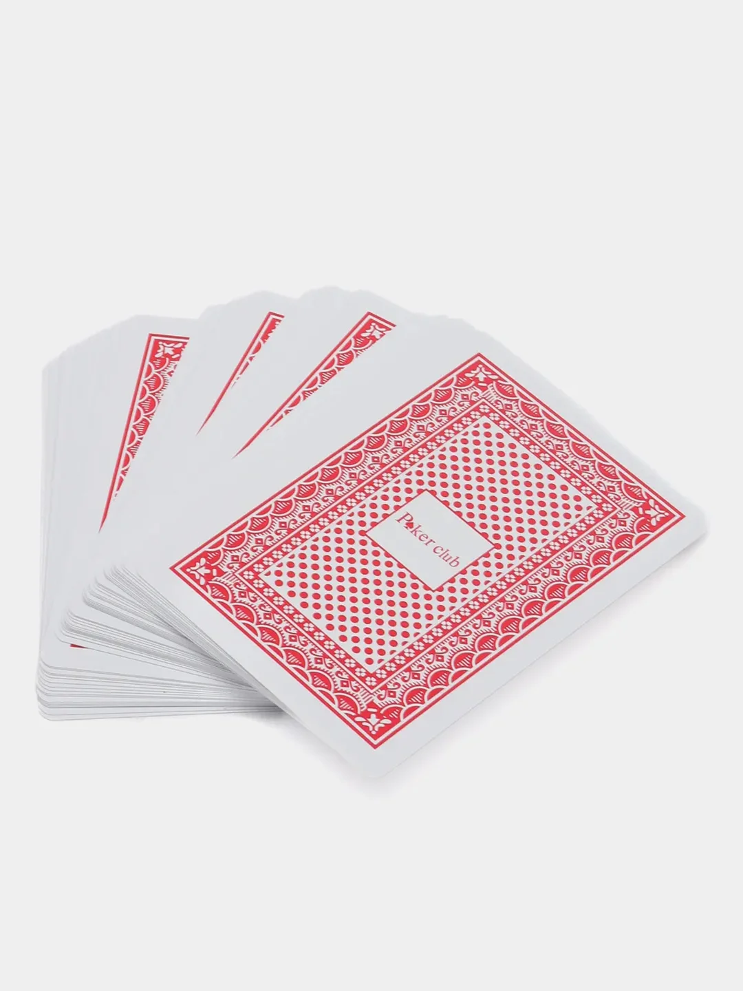 Набор карт для покера из 2-х и 5 колод Poker Club, пластиковые, 54 штуки