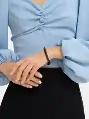 Браслет из вулканита натурального (лавы)