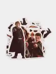 Коричневый стикеры "Гарри Поттер", 50 штук