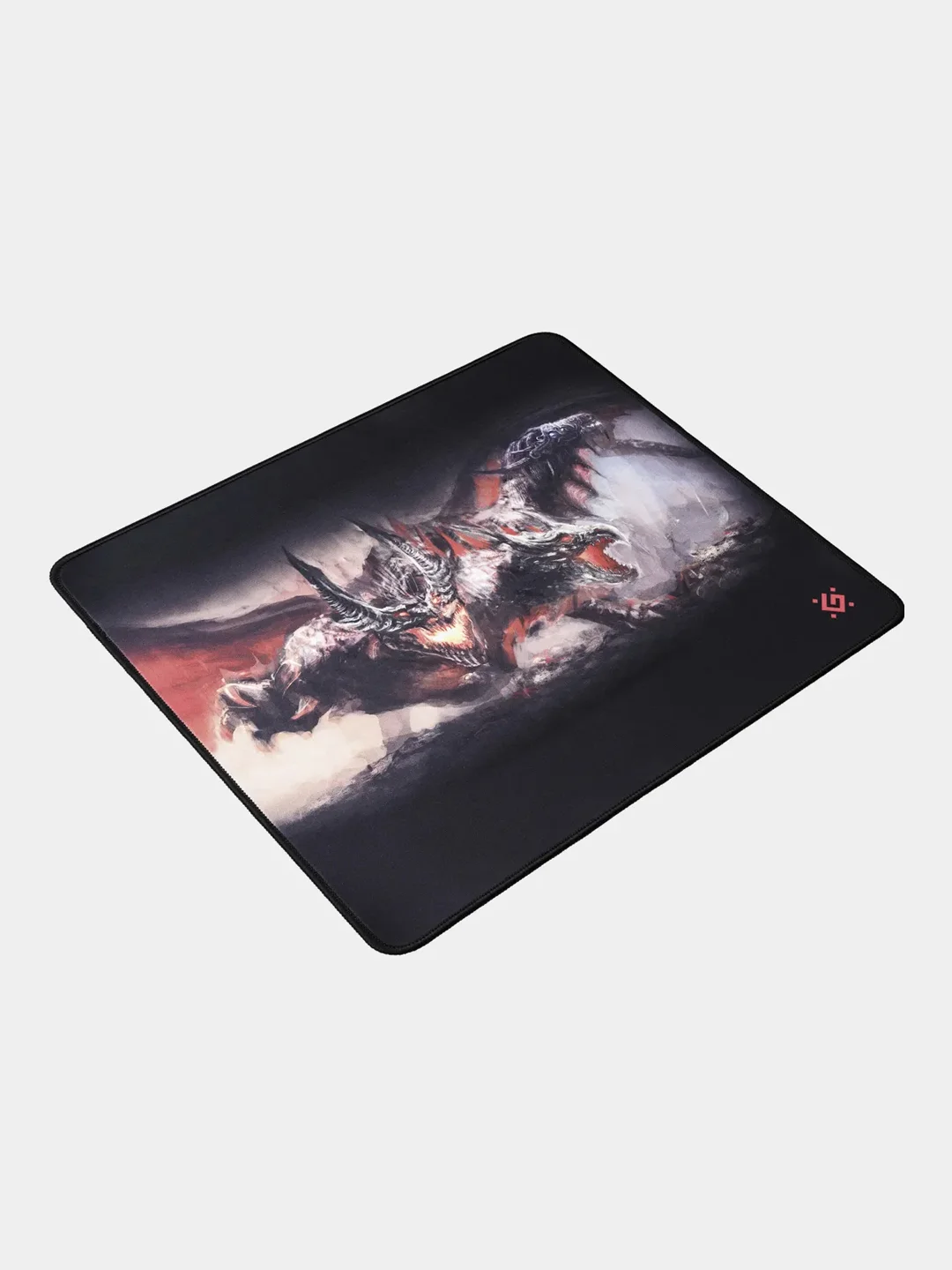 Черный игровой коврик для мыши Defender Cerberus XXL 400x355x3 мм, ткань + резина