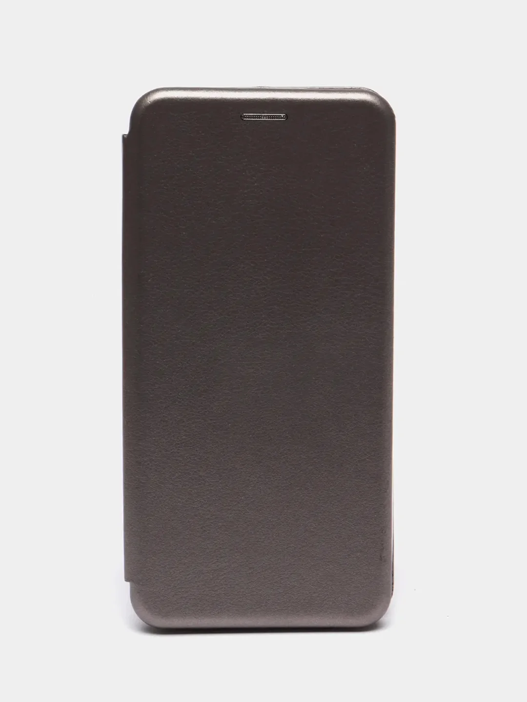 Серебряный чехол книжка на Xiaomi Redmi Note 8 Pro (Сяоми Редми Нот 8 Про)