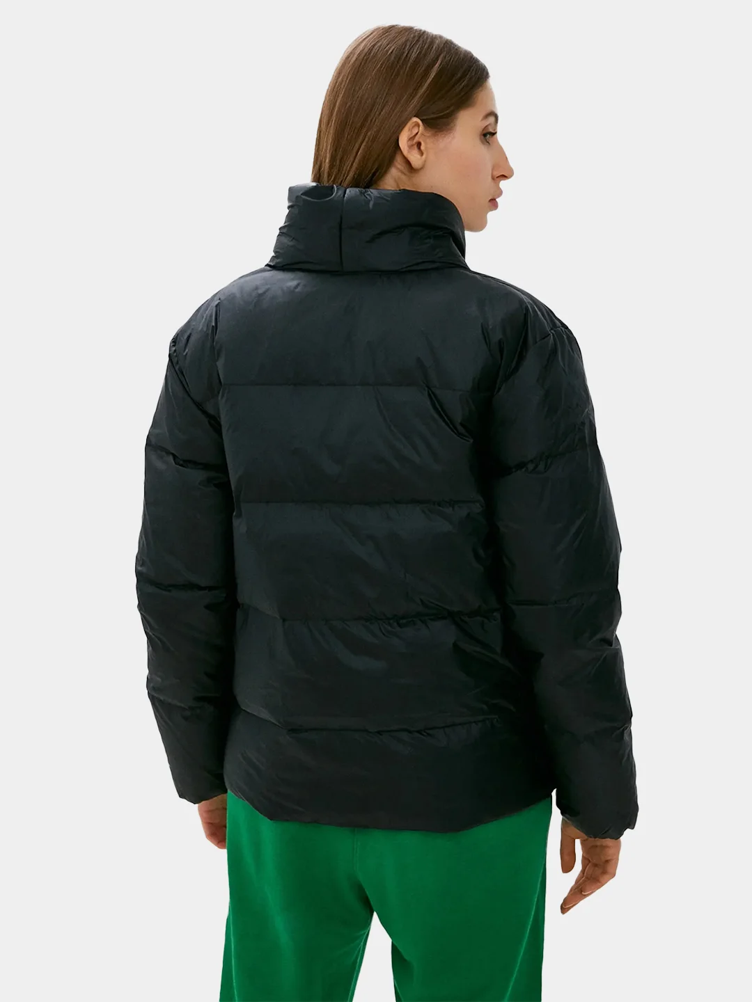Черный пуховик женский REEBOK HH7250 OW DOWN JACKET