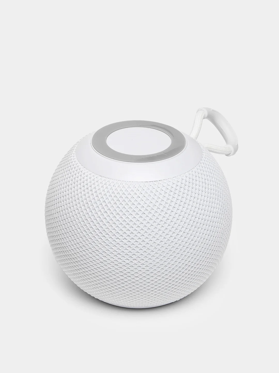 Белый портативная Bluetooth-колонка TG 337, светомузыка, беспроводная