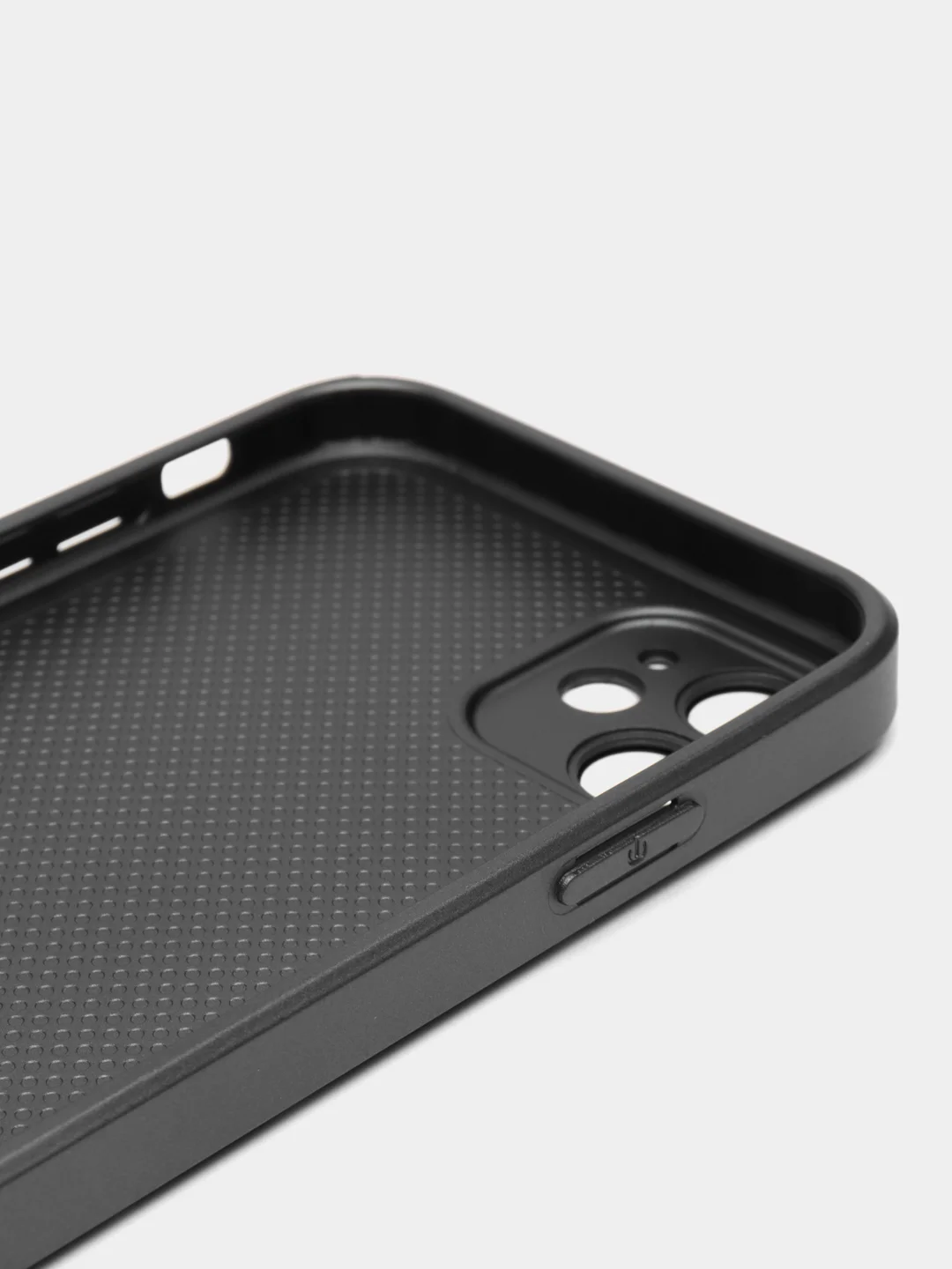 Хром чехол силиконовый для iPhone 11, со стеклянной панелью, с защитой для камеры