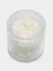 Салатовый светящиеся в темноте блестки для ногтей / Люминесцентные блестки для маникюра и педикюра