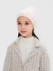 Розовый шапка детская, подростковая, на весну, для девочек, мальчиков, вязанная, демисезонная