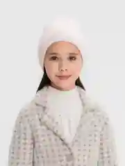 Розовый шапка детская, подростковая, на весну, для девочек, мальчиков, вязанная, демисезонная