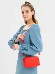 Красный женская сумка через плечо, 5 цветов