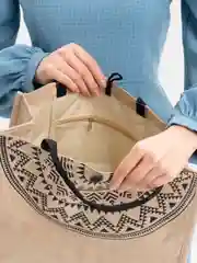 Коричневый сумка женская холщовая, тканевая