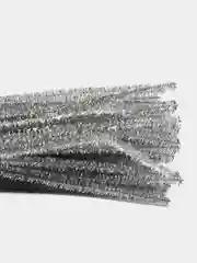Серебряный синельная проволока, 100 штук