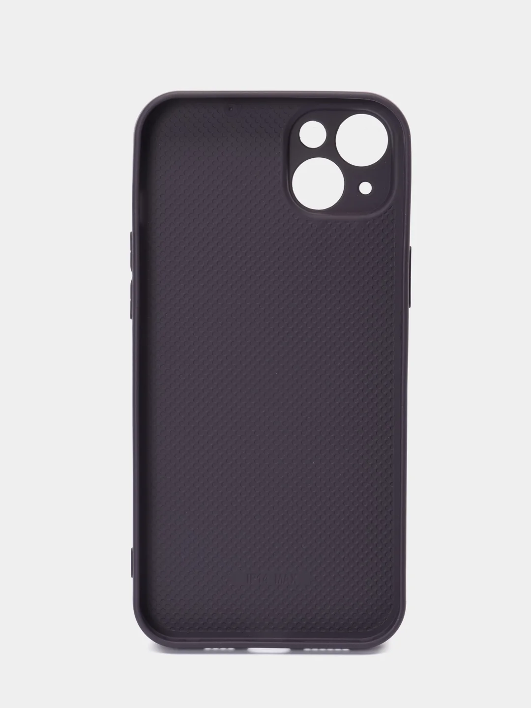 Индиго чехол силиконовый для iPhone 7 / 8 / 11 / 12 / 13 / 14 / Plus / Pro Max, со стеклянной панелью