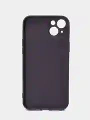 Индиго чехол силиконовый для iPhone 7 / 8 / 11 / 12 / 13 / 14 / Plus / Pro Max, со стеклянной панелью