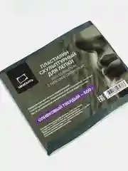 Пластилин скульптурный Малевичъ, цвет оливковый, 500 г