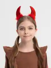 Алый карнавальный ободок Хэллоуин, 3 вида