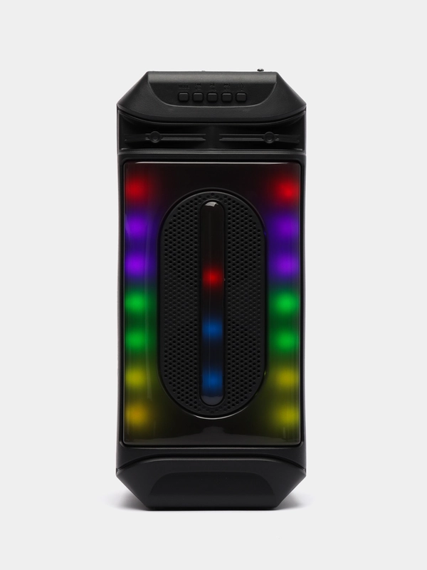Портативная акустическая система ZQS 4252/4251, с подсветкой Bluetooth, FM, USB, TF