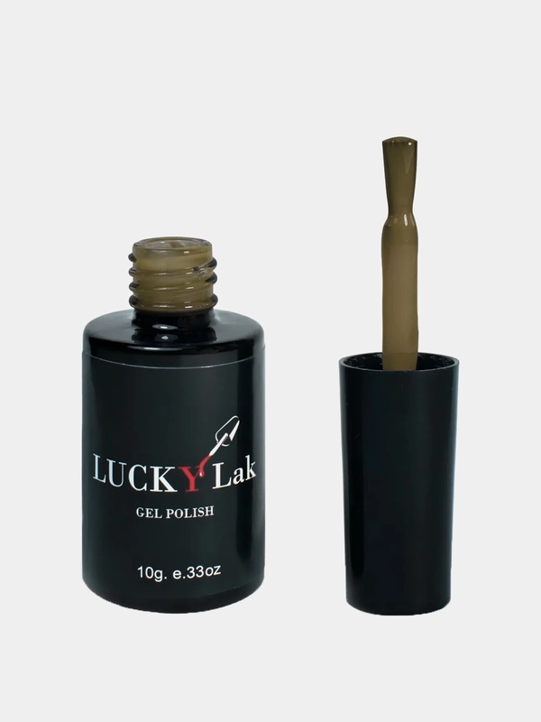 Гель лак для ногтей LuckyLak, Edition №35 , 10g хаки для маникюра и педикюра