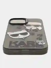 Хром чехол для iPhone 11, 13, 14, 15, Pro, Max, чехол на айфон силиконовый с принтом KAWS, Karl
