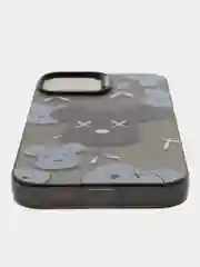Синий чехол для iPhone 11, 13, 14, 15, Pro, Max, чехол на айфон силиконовый с принтом KAWS, Karl