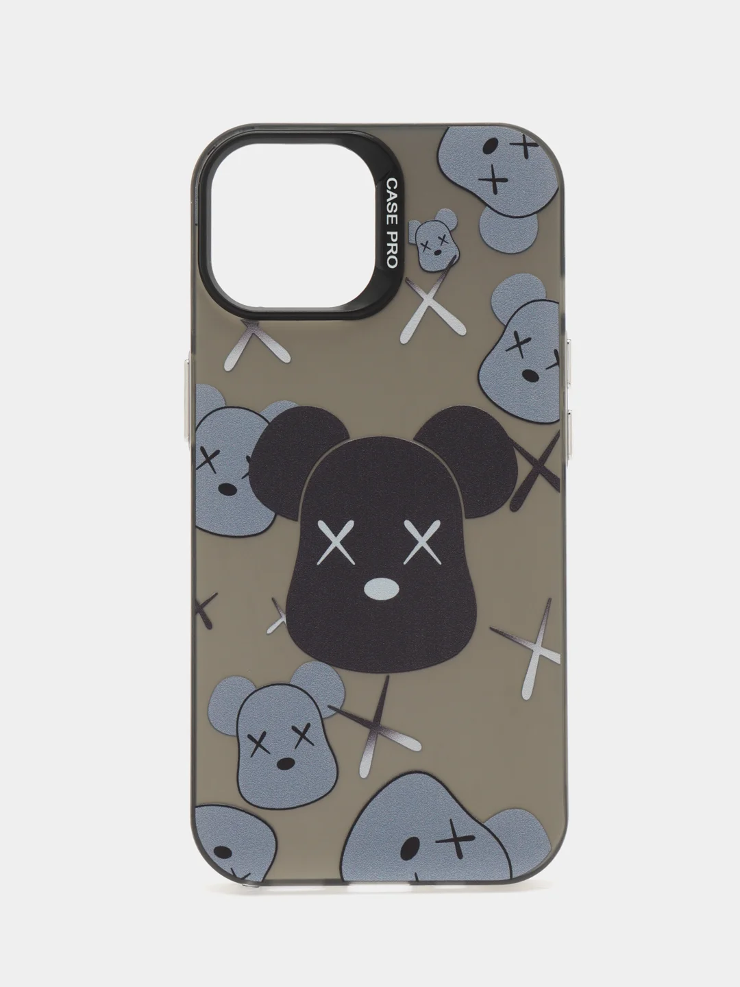 Синий чехол для iPhone 11, 13, 14, 15, Pro, Max, чехол на айфон силиконовый с принтом KAWS, Karl