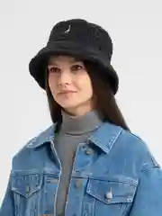 Черный панама зимняя