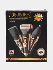 Хром беспроводная машинка для стрижки волос и бороды Cronier CR- 9023, триммер