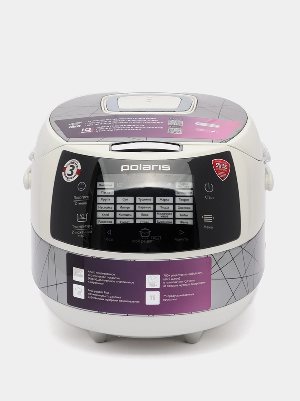 Мультиварка Polaris PMC 5017 Wi FI IQ Home, серебристый
