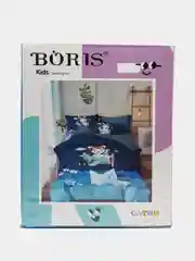 Морской boris kids Детское постельное белье 1,5 сп, 50 х 70, хлопок 100%