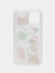 Белый чехол на iPhone 11 12 13 / 14 Pro Max / 7 8 Plus / XR / XS / X, Айфон Про Макс, прозрачный
