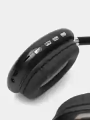 Черный беспроводные Bluetooth-наушники, беспроводная гарнитура P9, полноразмерные, с микрофоном
