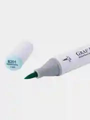 Маркер спиртовой Малевичъ GrafArt Brush, Оттенки синего, 1 шт