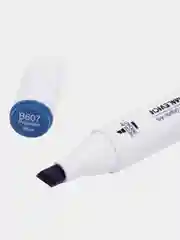 Маркер спиртовой Малевичъ GrafArt Brush, Оттенки синего, 1 шт