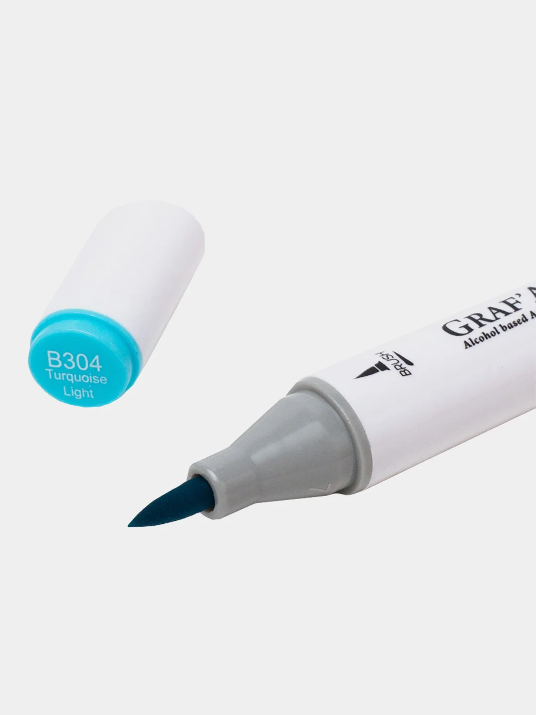 Маркер спиртовой Малевичъ GrafArt Brush, Оттенки синего, 1 шт