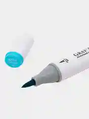 Маркер спиртовой Малевичъ GrafArt Brush, Оттенки синего, 1 шт