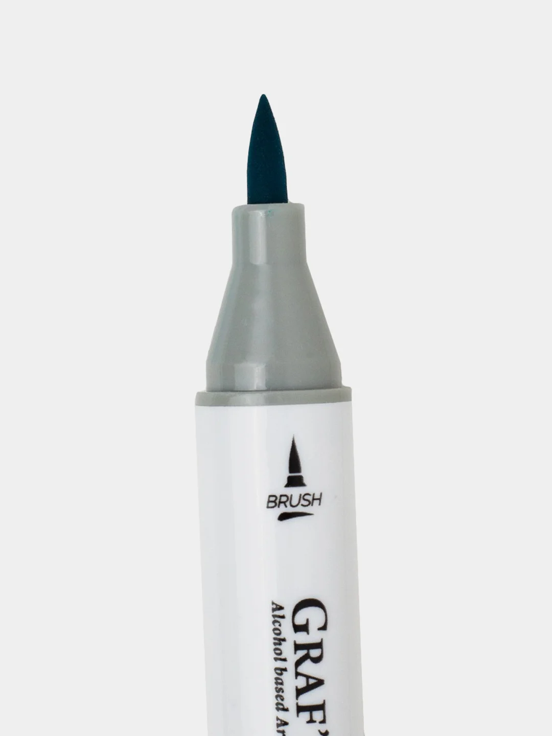 Маркер спиртовой Малевичъ GrafArt Brush, Оттенки синего, 1 шт