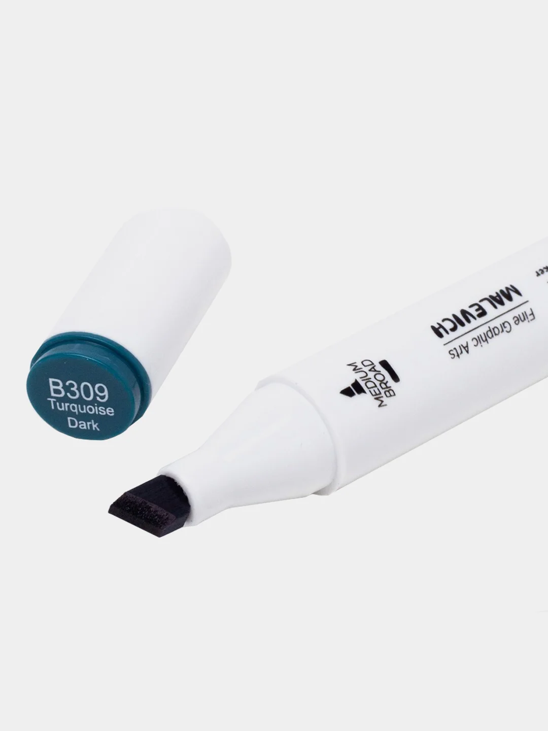 Маркер спиртовой Малевичъ GrafArt Brush, Оттенки синего, 1 шт