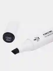 Маркер спиртовой Малевичъ GrafArt Brush, 1200 Черный, 1 шт