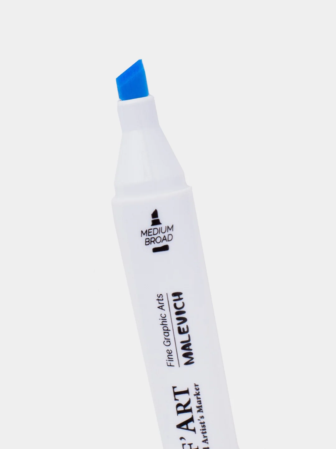 Маркер спиртовой Малевичъ GrafArt Brush, Оттенки синего, 1 шт