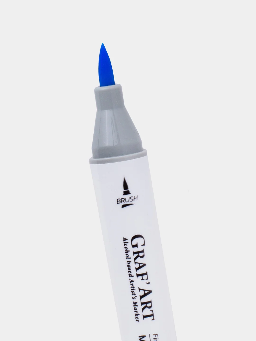 Маркер спиртовой Малевичъ GrafArt Brush, Оттенки синего, 1 шт