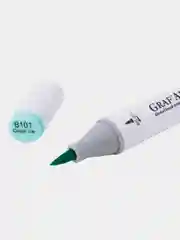 Маркер спиртовой Малевичъ GrafArt Brush, Оттенки синего, 1 шт