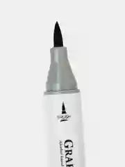 Маркер спиртовой Малевичъ GrafArt Brush, Оттенки синего, 1 шт