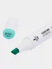 Маркер спиртовой Малевичъ GrafArt Brush, Оттенки синего, 1 шт