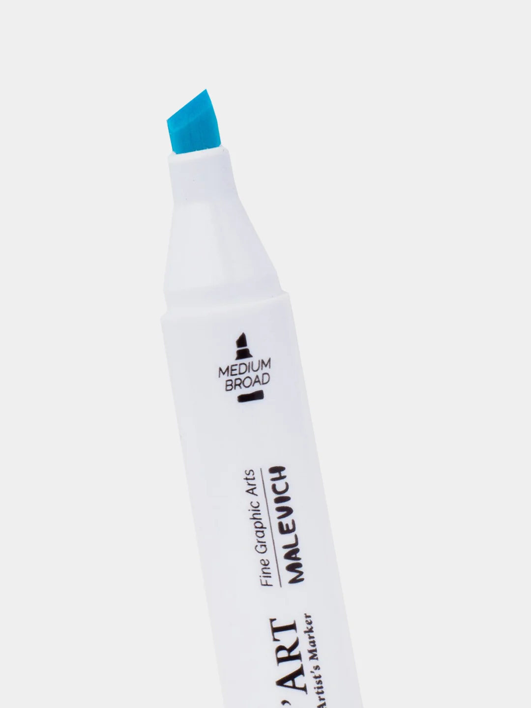 Маркер спиртовой Малевичъ GrafArt Brush, Оттенки синего, 1 шт