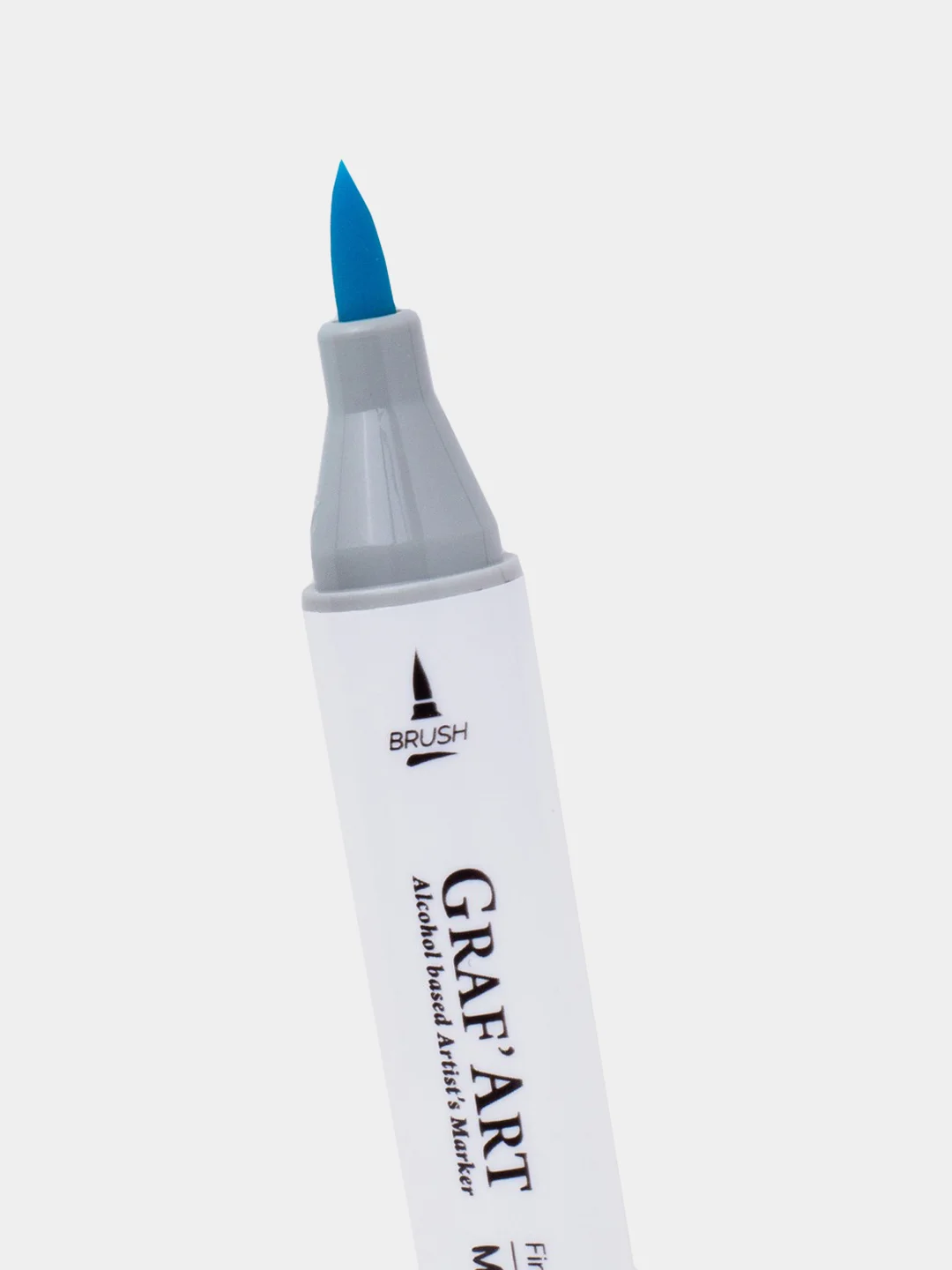 Маркер спиртовой Малевичъ GrafArt Brush, Оттенки синего, 1 шт