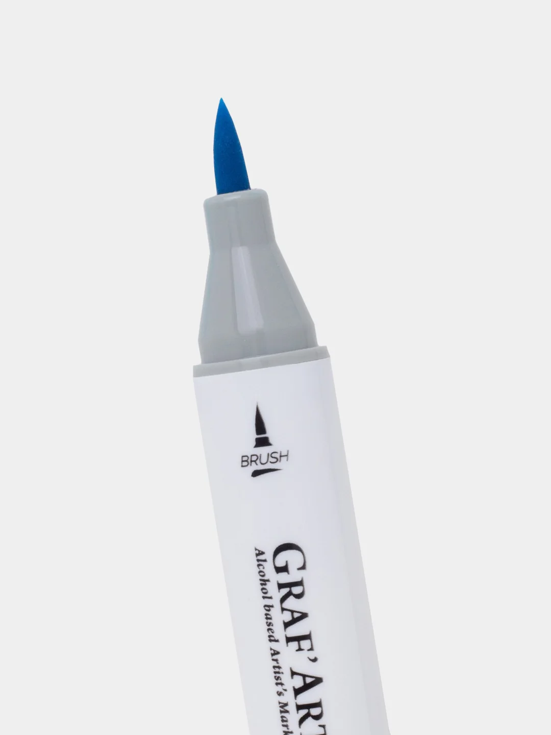 Маркер спиртовой Малевичъ GrafArt Brush, Оттенки синего, 1 шт